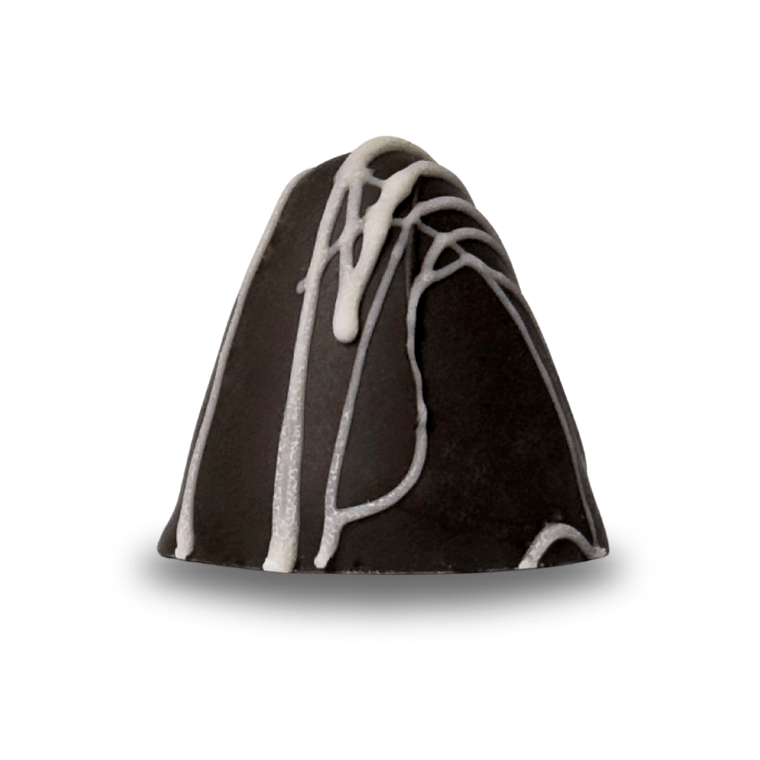 Freska dark chocolate candy with a creamy filling