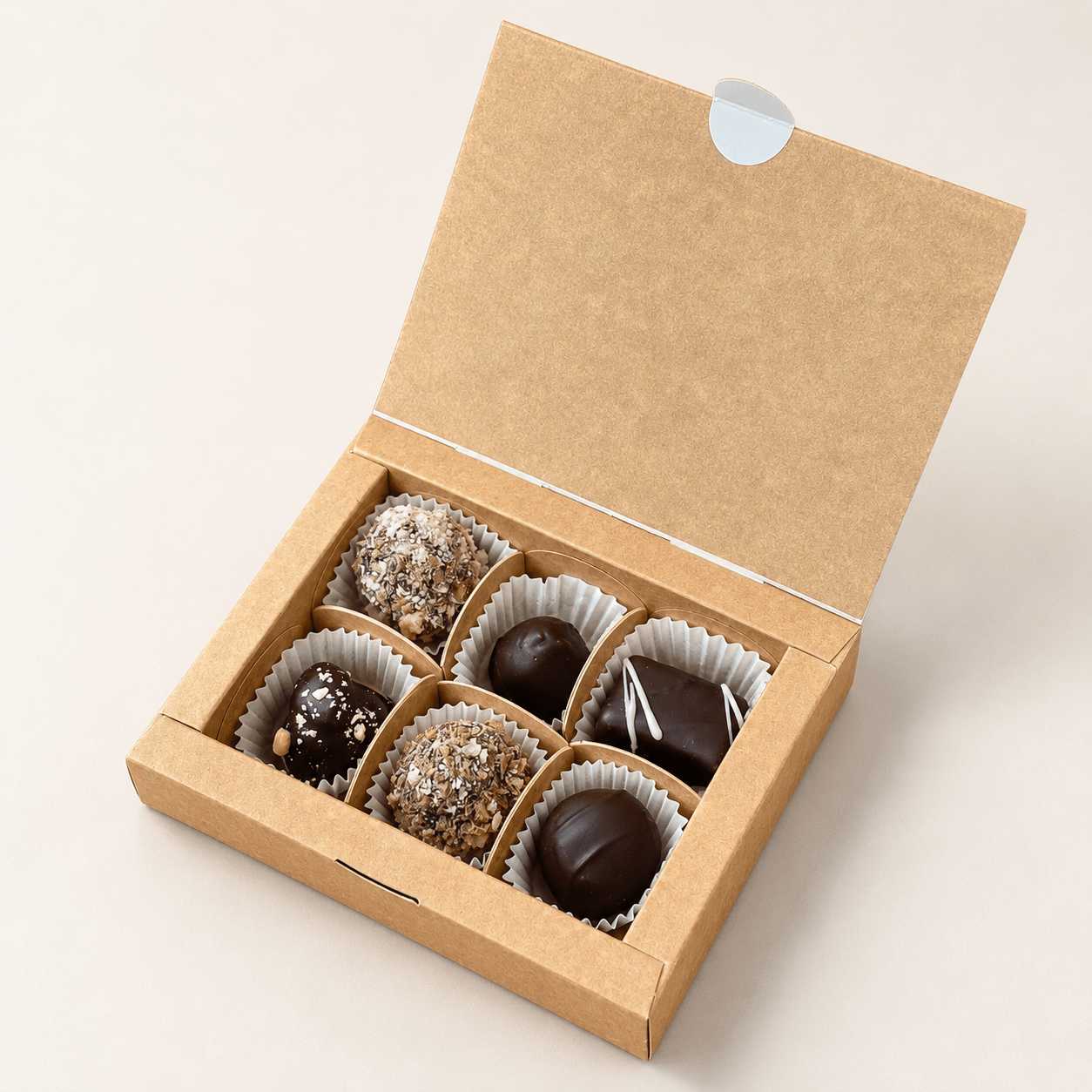 Nutty Collection chocolate gift box, alternate view
