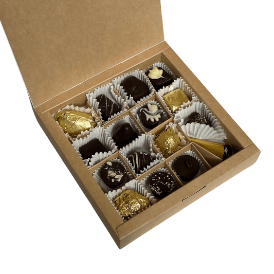 Fortuna Nova Assorted Handmade Sweets – Box of 16 Delights - Fortuna Nova